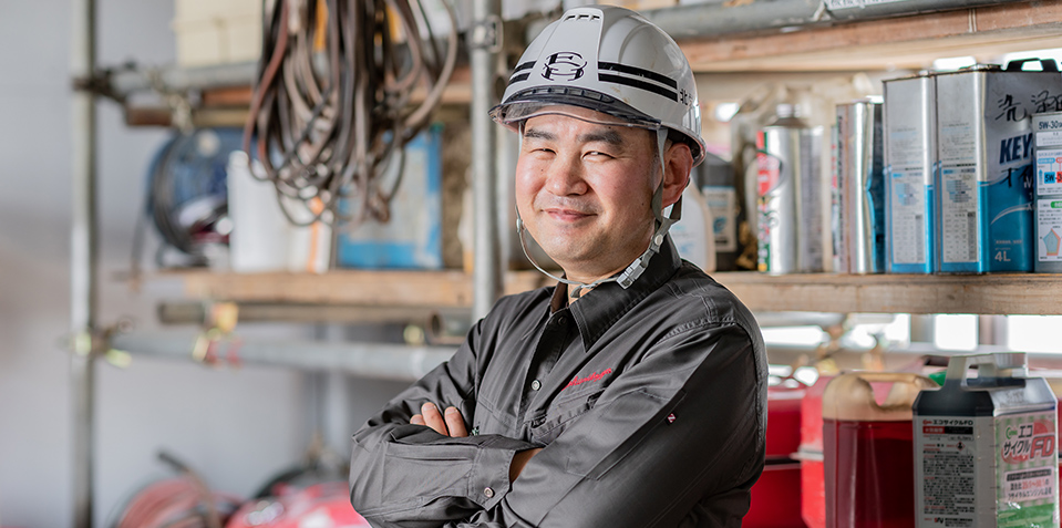 数々の実績が証明する技術力と豊富な知識を持つ職人が、コンクリートを強くします。